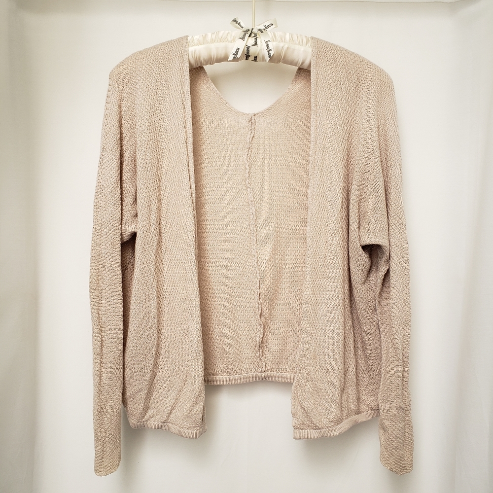 Light Cream Cardigan Shawl